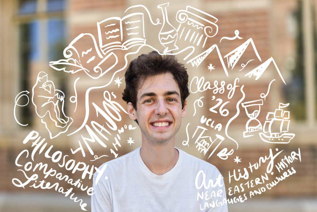 The Bruin who landed the quad: Benjamin Krut is the only member of the Class of 2026 to graduate with – count ’em – four majors